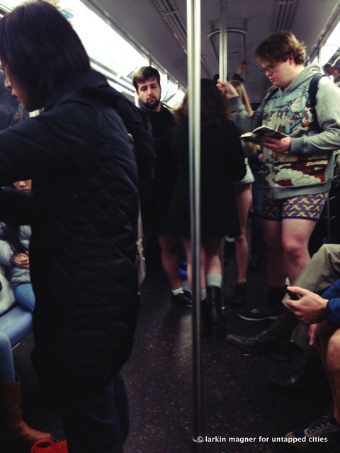 No Pants NYC Subway Ride 2014 for Untapped Cities#6