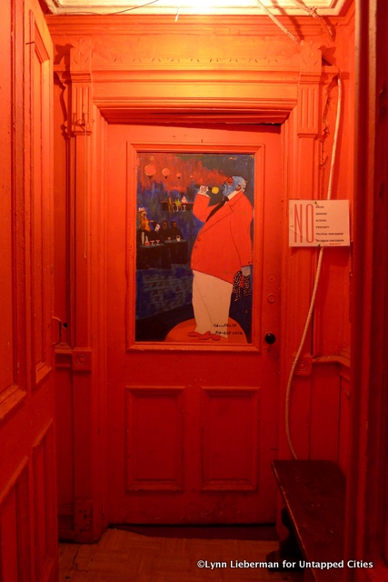 The inviting red door at NAMA
