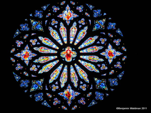 Cathedral of Saint John the Divine Rose Window Stained Glass Window