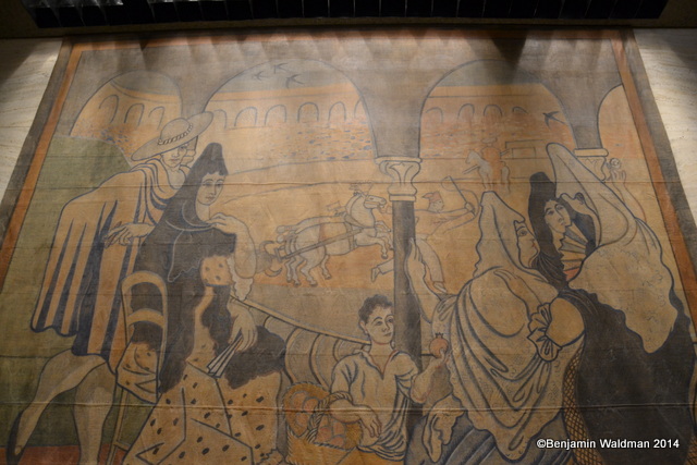 Picasso's tapestry Le Tricorne four seasons seagram building