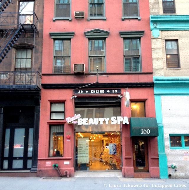 Repurposed Fire Station Chambers Beauty Spa Tribeca NYC Untapped Cities