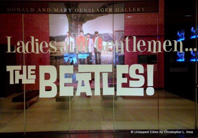 The Beatles-Beatlemania-NYC-UntappedCities-NYPL-Performing Arts-Donald and Mary Oenslager Gallery-Christopher Inoa