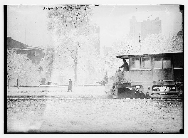 first snow plow 1900s new york city untapped citites samantha sokol