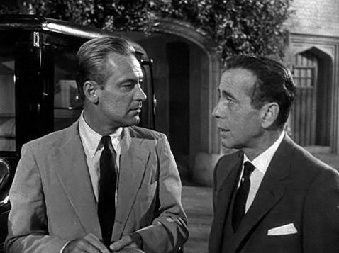Wiliam Holden and Humphrey Bogart in Sabrina
