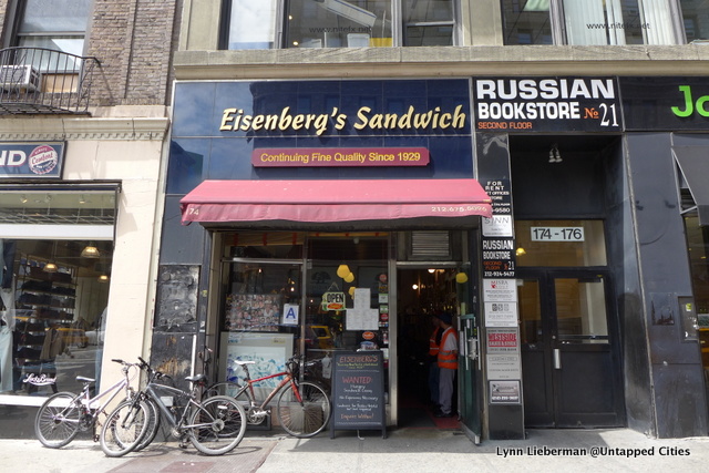 This tiny luncheonette is located at 174 Fifth Avenue