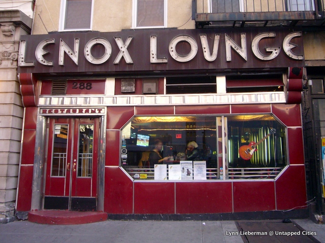 The Lenox Lounge before it closed in 2012