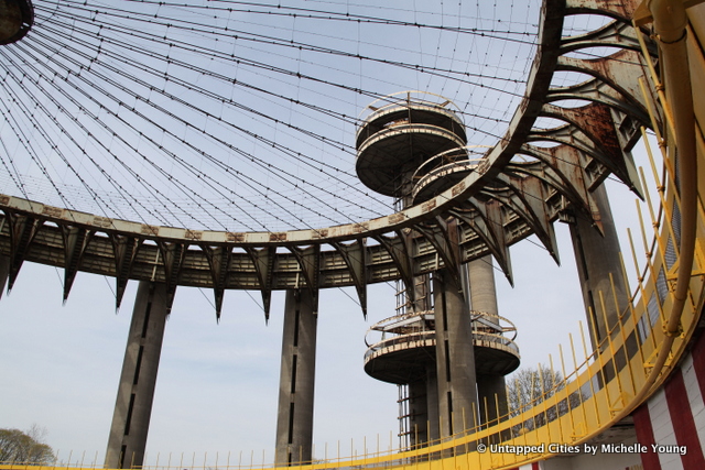 New York State Pavilion-Abandoned-Interior-NYC Parks-Flushing Meadow Corona Park-1964 World Fair-Queens-NYC-016