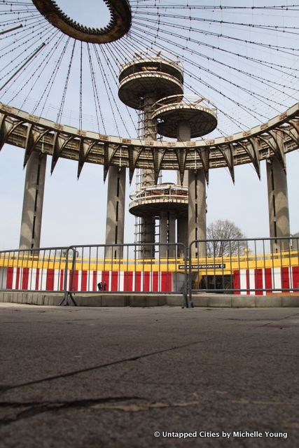New York State Pavilion-Abandoned-Interior-NYC Parks-Flushing Meadow Corona Park-1964 World Fair-Queens-NYC-025