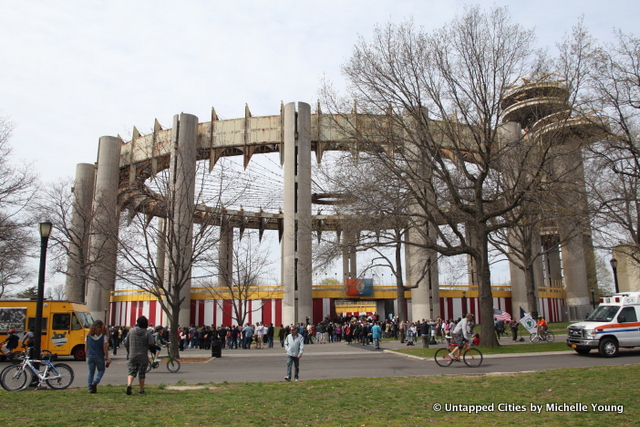 New York State Pavilion-Abandoned-Interior-NYC Parks-Flushing Meadow Corona Park-1964 World Fair-Queens-NYC-026