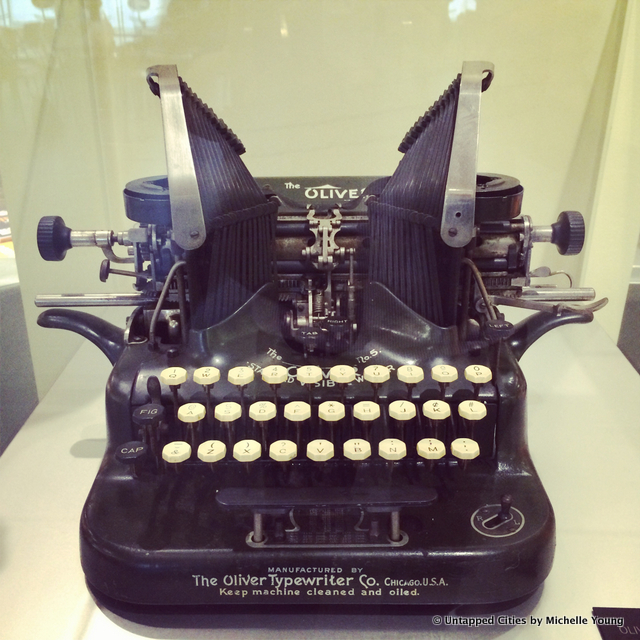 Vintage Antique Typewriters-CUNY Graduate School of Journalism-40th Street-NYC-Robert E. Dallos LA Times