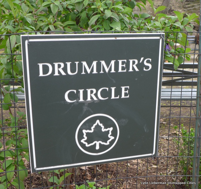 The Drummer's Circle has a designated location by the Parks Department