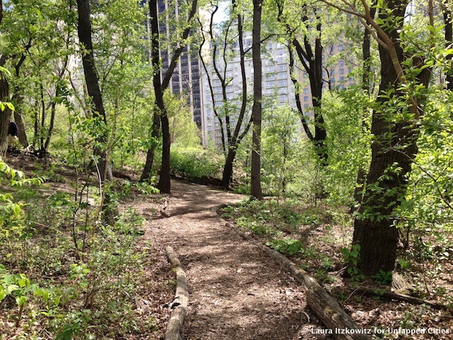 Hallett Nature Sanctuary path Central Park NYC Untapped Cities