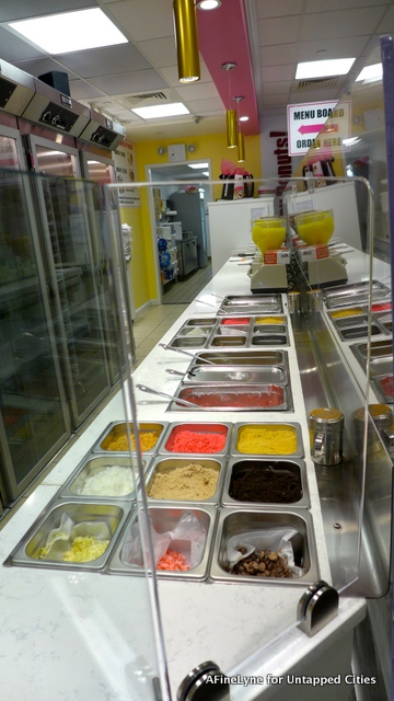 They have a huge assortment of stuffings and toppings - made fresh 