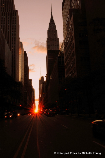 Manhattanhenge-42nd Street-Chrysler Building-Untapped Cities-NYC-001