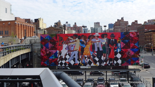Faith Ringgold's story quilt will be on display until June 2nd at 18th St. and 10th Avenue