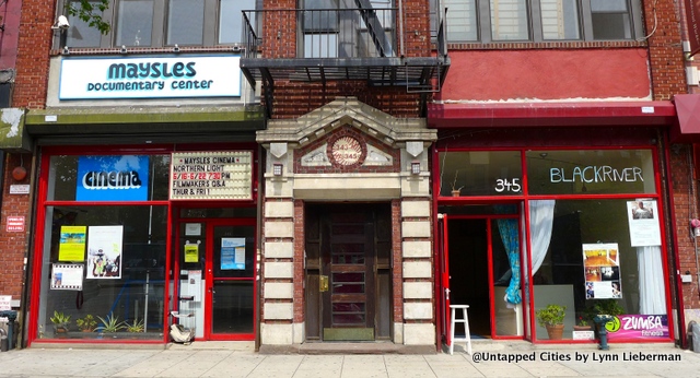 The Maysles Foundation and Cinema located on Lenox Avenue in Harlem