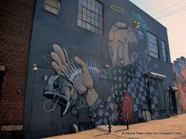 Mural by Mr. Never Satisfied. 