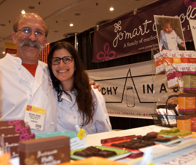 Michael Rogak and daughter, JoMart Chocolates