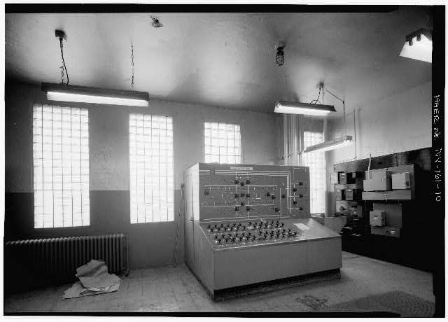 Holland Tunnel Ny ventilation building, distribution and fan control panel Vintage NYC Photography Untapped Cities Sabrina Romano