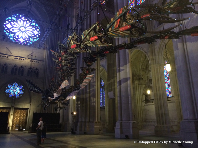 Phoenix-Xu Bing-Cathedral St John the DIvine-Morningside Heights-NYC