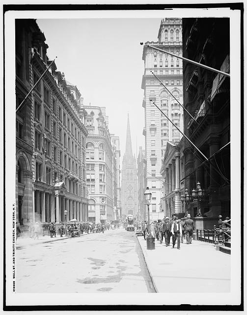 Wall Street-NYC-Vintage Photograph