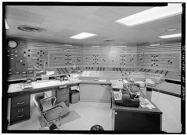 The Holland Tunnel main control room panels Vintage NYC Photography Untapped Cities Sabrina Romano