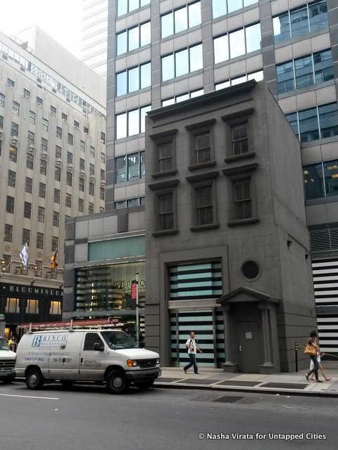 A holdout building on East 60th Street