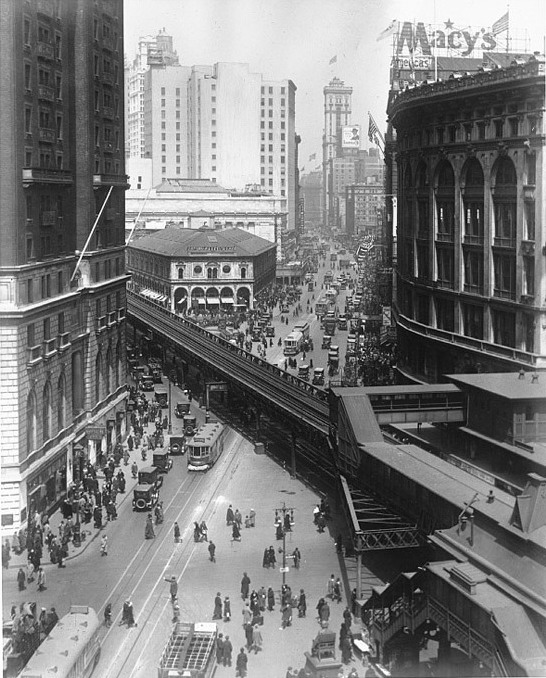 Herald-Square-34th Street-Elevated-Rail-NYC