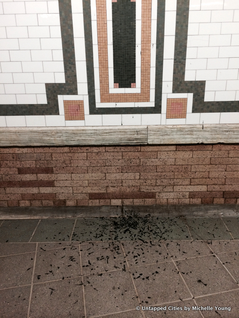 Tar-Mastic-NYC Subway-Waterproofing-Sealing-Melting-Drip-Columbus Circle-Subway Station-NYC-3
