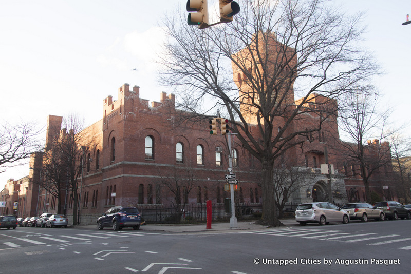 Exterior of the Park Slope Armory