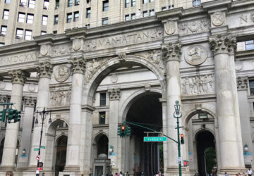 Manhattan Municipal Building Arch