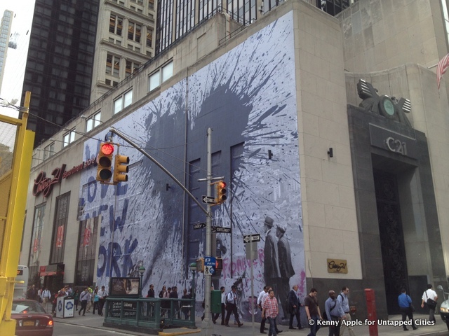 Mr. Brainwash-Century 21-We Love New York-Street Art-9:11-World Trade Center-NYC