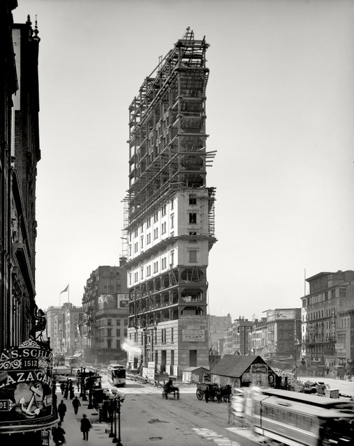 One Times Square Under Construction-NY TImes-NYC