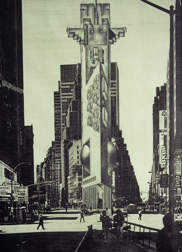 Times Square Municipal Art Society Competition-George Ranalli