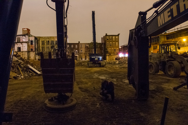 5Pointz-Interior Demolition-Rooftop-StreetArt-Long Island City-Queens-Urban Exploration-NYCFall 2014-007