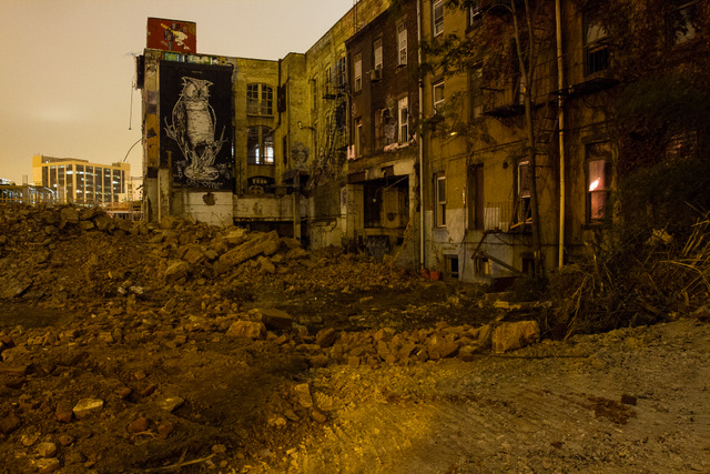 5Pointz-Interior Demolition-Rooftop-StreetArt-Long Island City-Queens-Urban Exploration-NYCFall 2014-010
