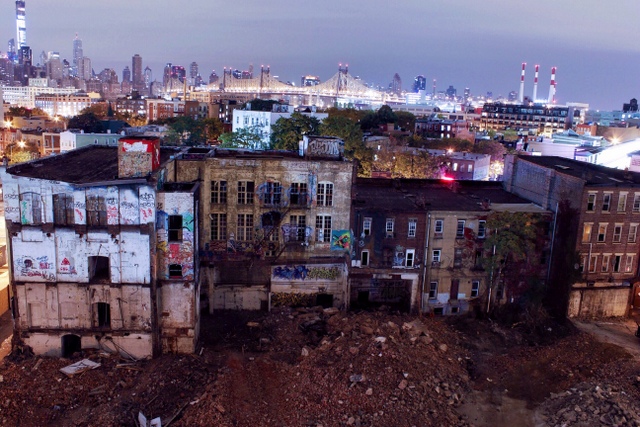 5Pointz-Interior Demolition-Rooftop-StreetArt-Long Island City-Queens-Urban Exploration-NYCFall 2014-012