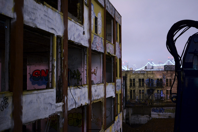 5Pointz-Interior Demolition-Rooftop-StreetArt-Long Island City-Queens-Urban Exploration-NYCFall 2014-018