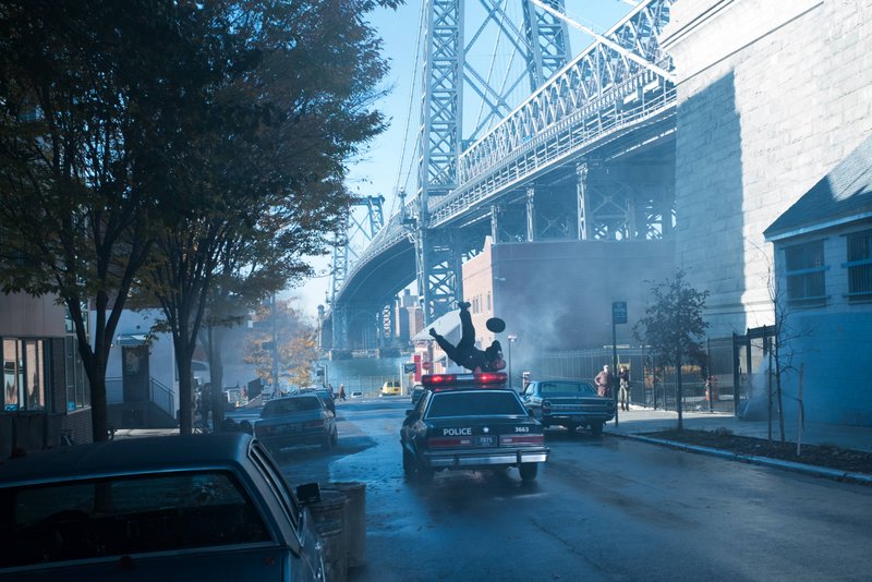 Scene below the Manhattan Bridge