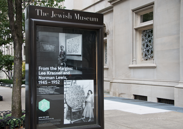 Lee Krasner and Norman Lewis at the Jewish Museum
