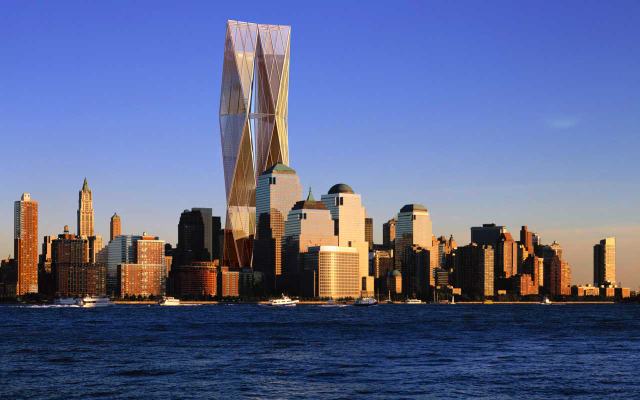 Foster and Partners-World Trade Center Plan-NYC