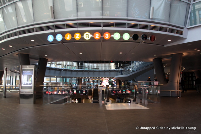 Fulton Center Transit Hub-MTA-World Trade Center-Sky Reflector-Net-James Carpenter-NYC-009