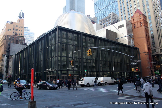 Fulton Center Transit Hub-MTA-World Trade Center-Sky Reflector-Net-James Carpenter-NYC-011
