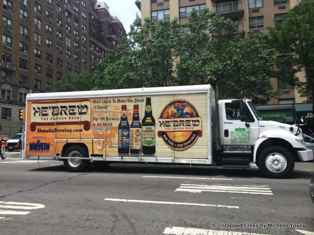 He'Brew the Chosen Beer-Schmaltz Brewing Company-Truck-NYC