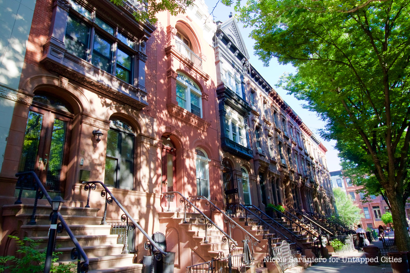 Arlington Place brownstones in Bedford-Stuyvesant, Brooklyn