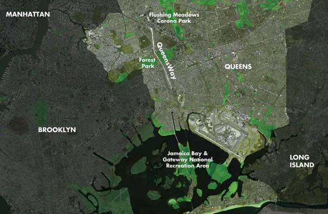 Queensway Map-Queens-NYC