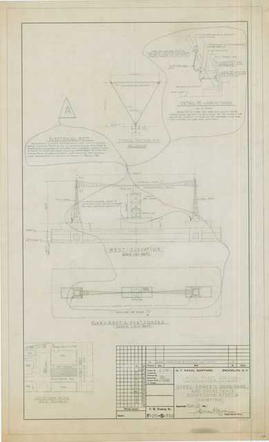 Brooklyn Navy Yard WWII Radio Towers-Sketch-Plan