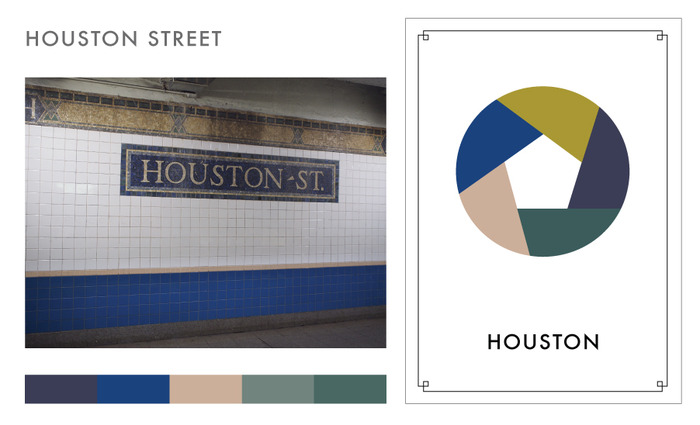 LINE x LINE NYC Subway Color Palettes-Karen Ng-Kickstarter-SVA-Houston Street