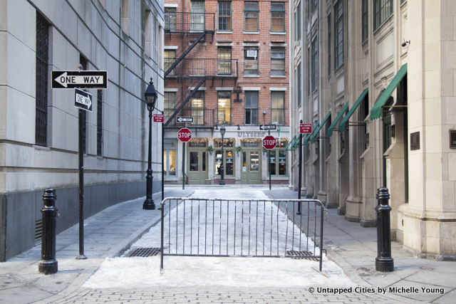 Mill Lane-NYC Shortest Streets-Financial District-Wall Street-Stone Street-NYC