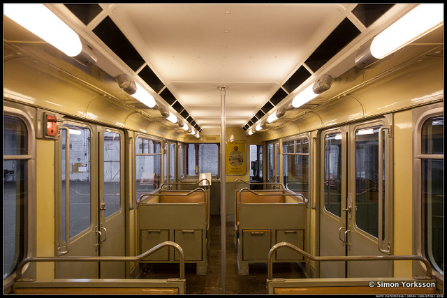 Paris RATP Warehouse-Restored Metro Trains-Villeneuve
